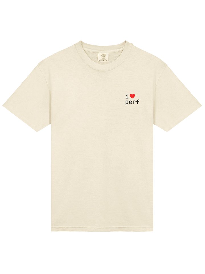 i ❤️ perf t-shirt product image (2)