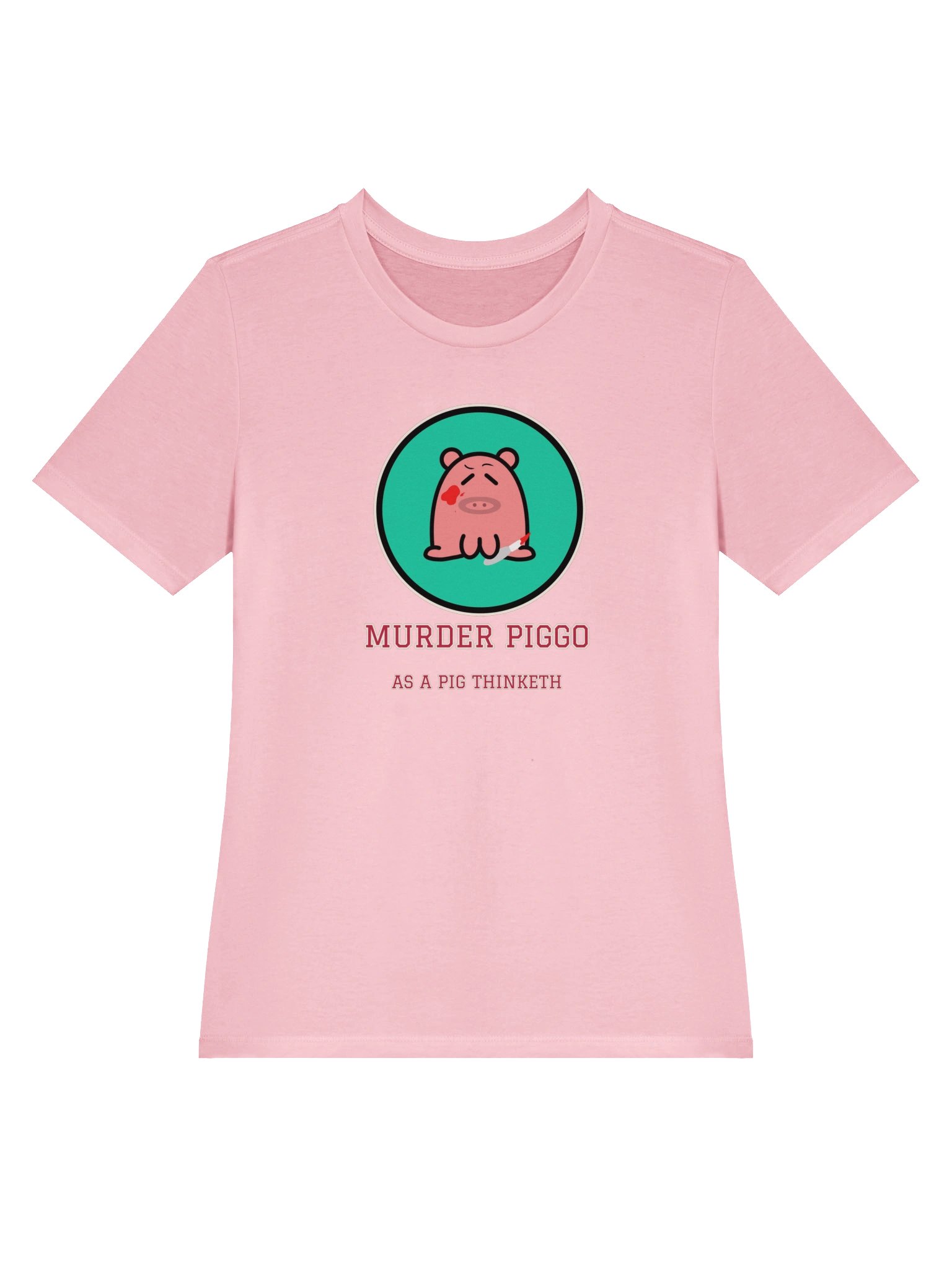Murder Piggo Women's Tee | As a Pig Thinketh product image (3)