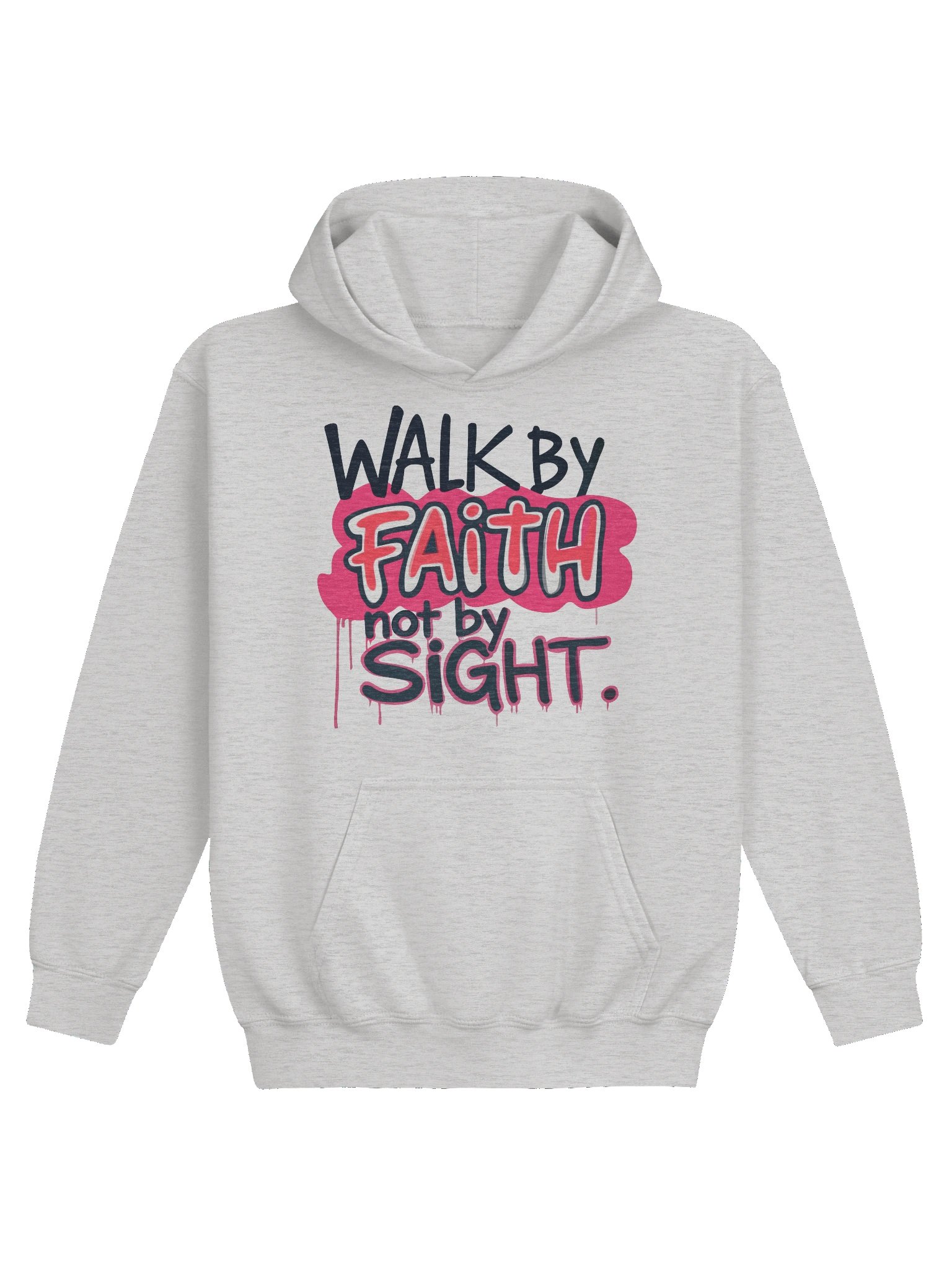Walk by Faith Not by Sight Boys Scripture Hoodie product image (3)