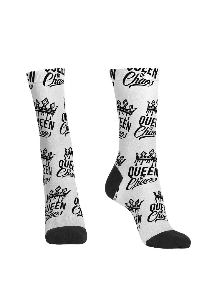 Queen of Chaos White Socks product image (2)