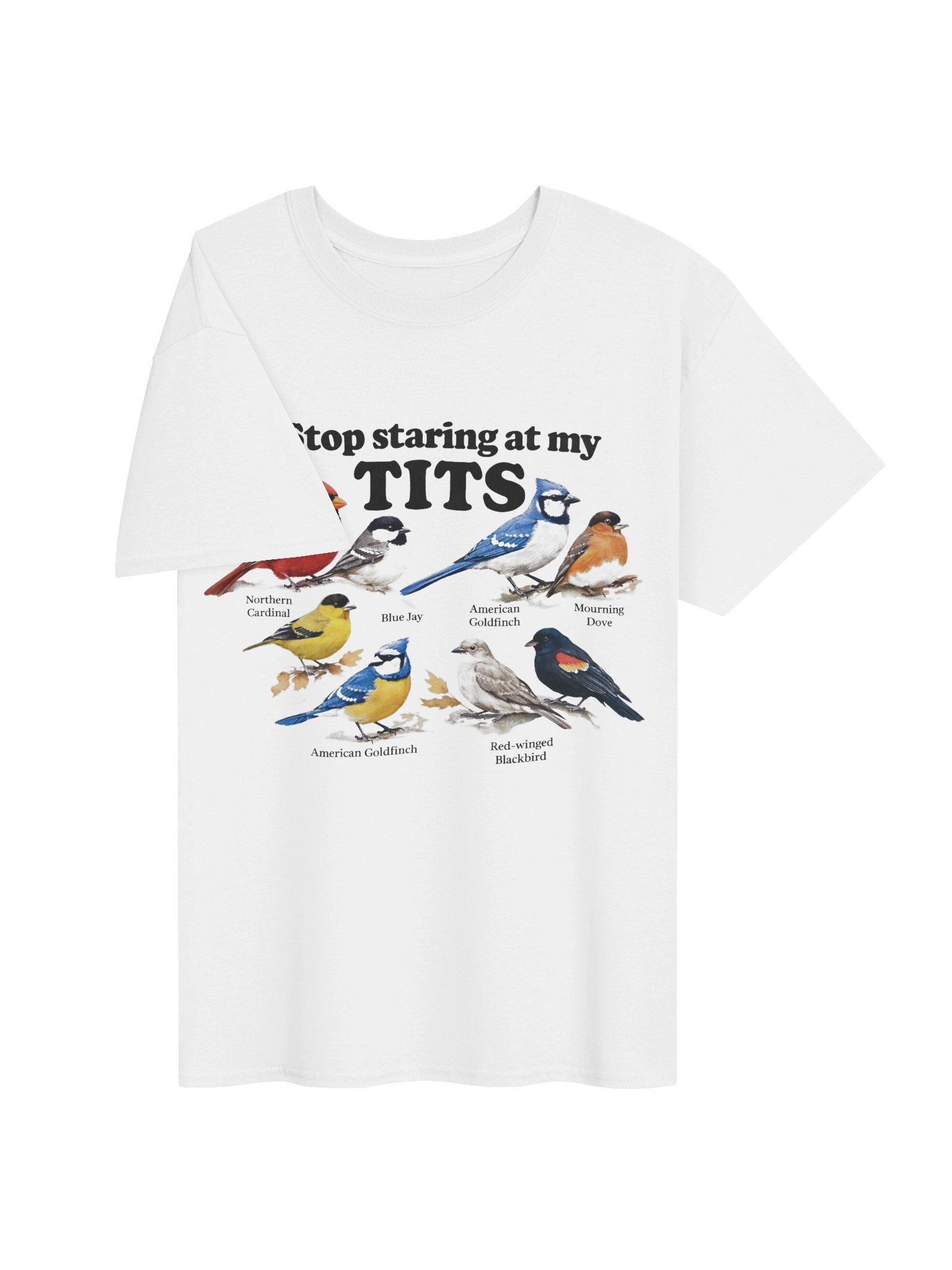 Stop Staring At My Tits Shirt product image (5)