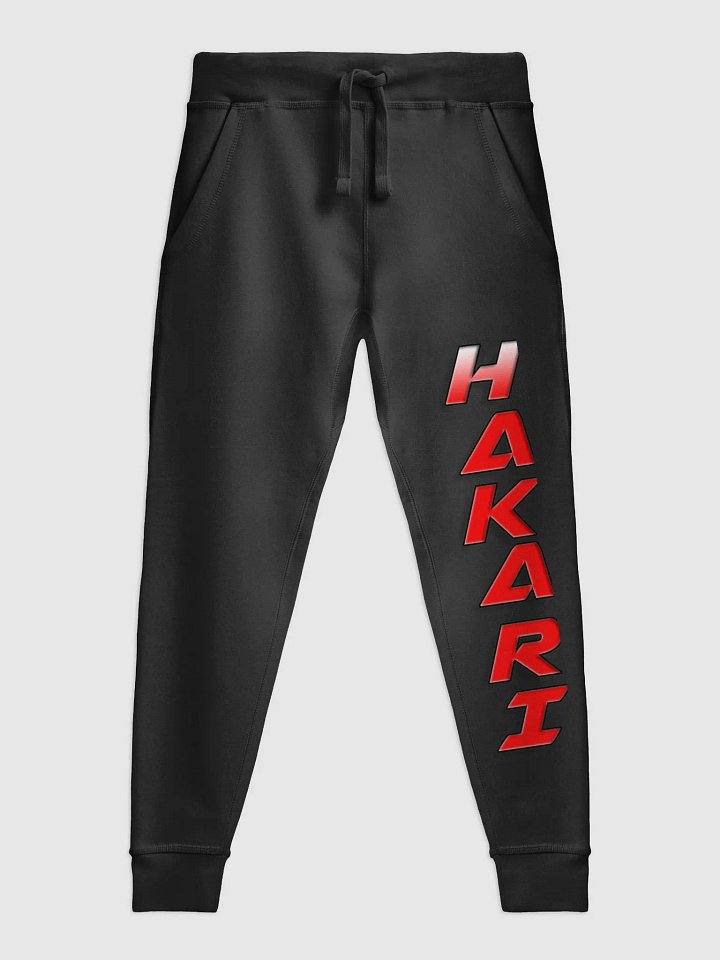 Mens Black and Red Joggers product image (1)