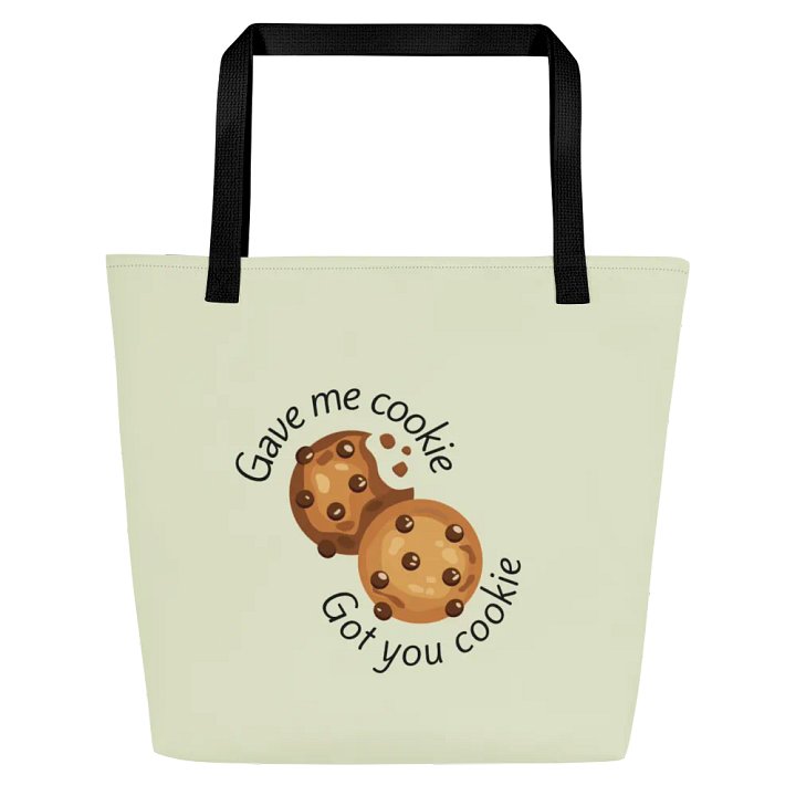 New Girl Tote Bag – “Gave Me Cookie” All-Over Print TV Fan Gift product image (1)