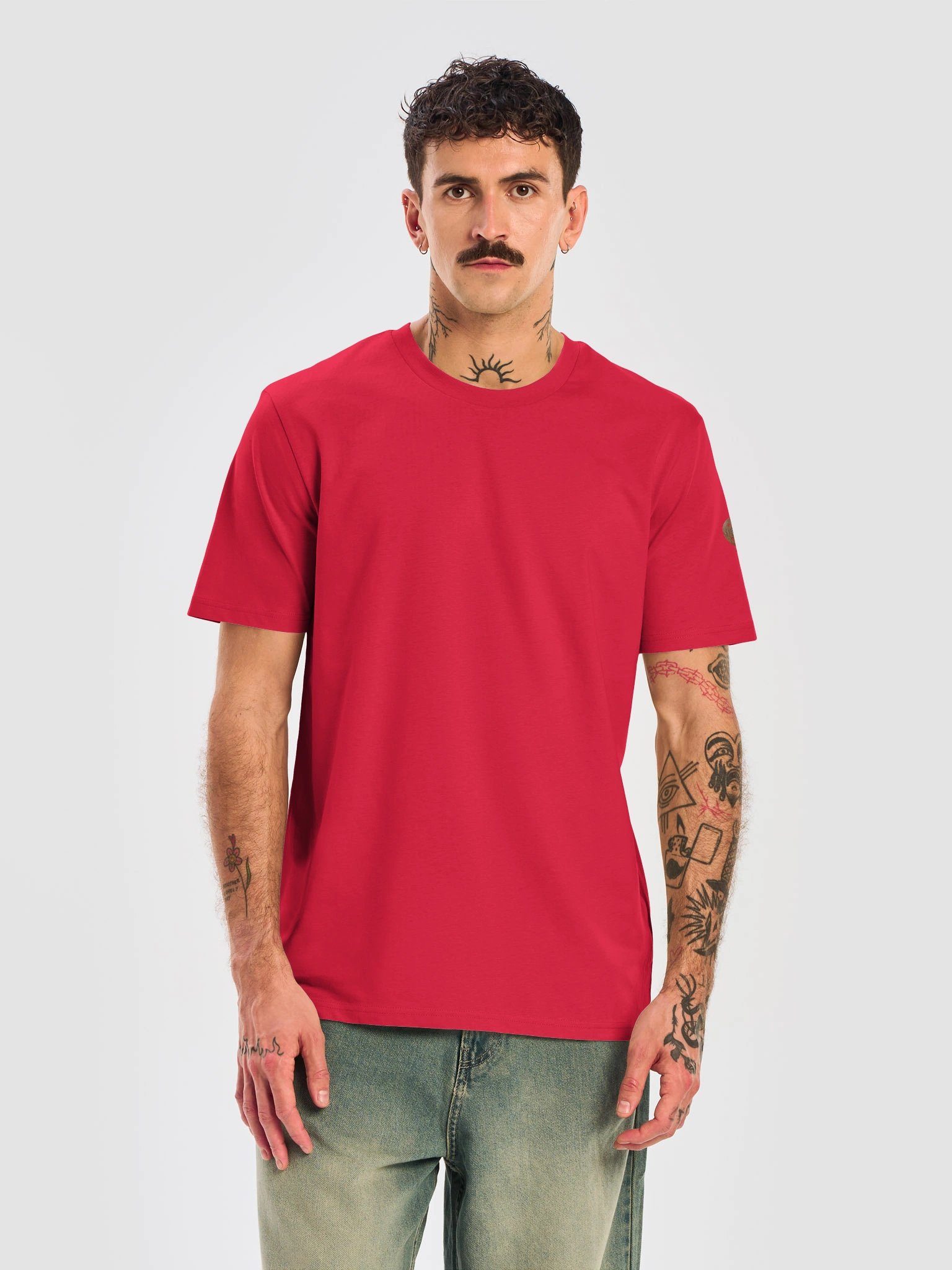 The Gatekeeper’s Key – Red Reverse Sovereign Edition (Back + Left Shoulder Print) product image (5)