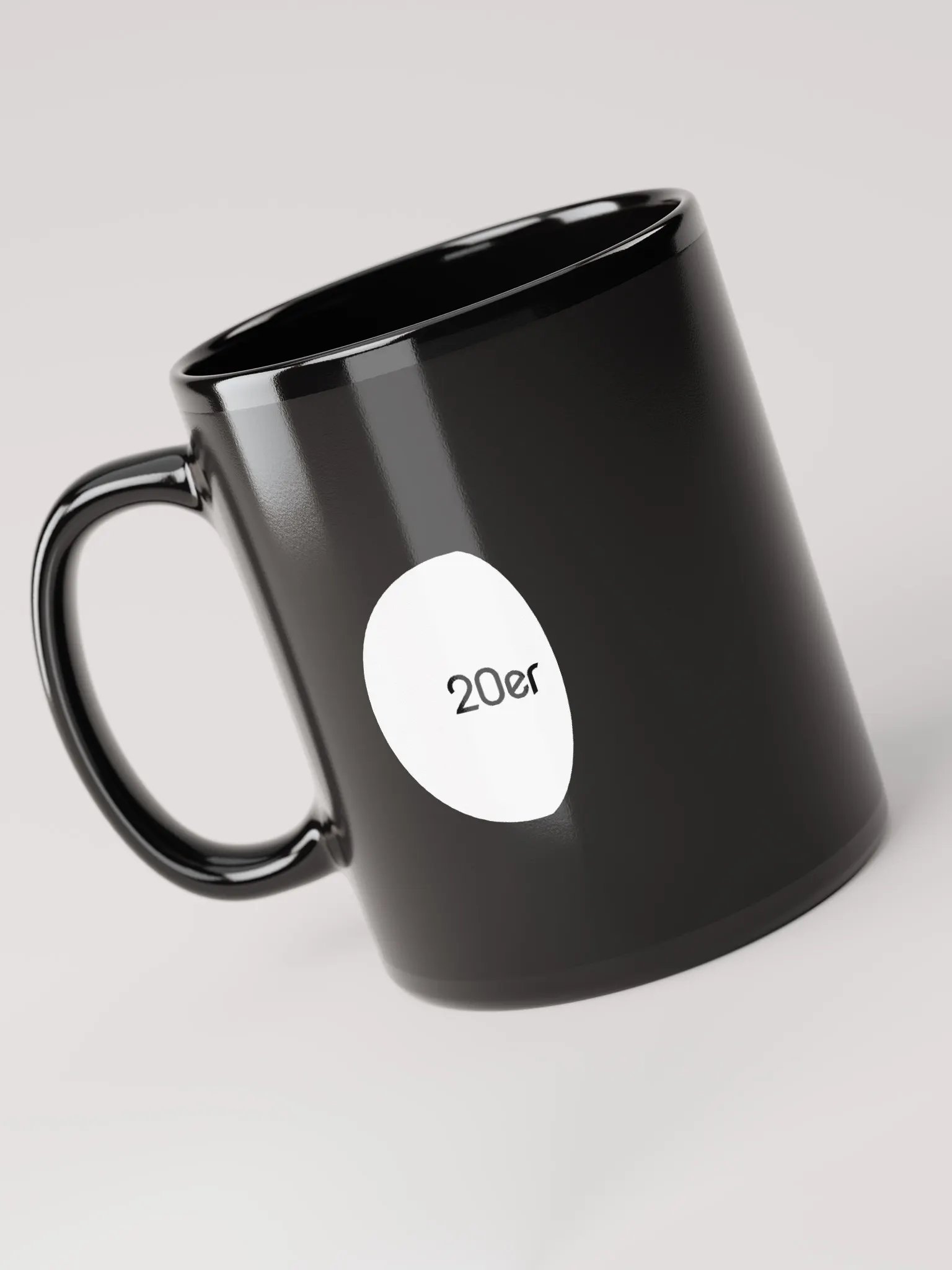 20er (Black Glossy Mug) product image (3)