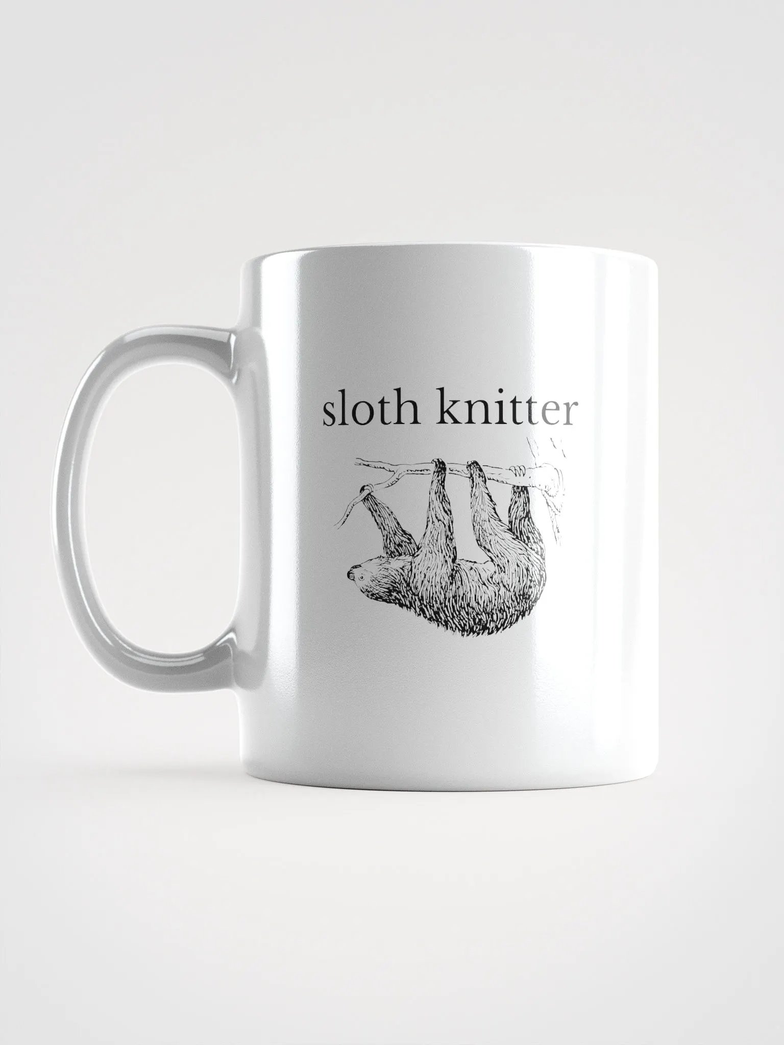 Sloth Knitter Mug product image (6)