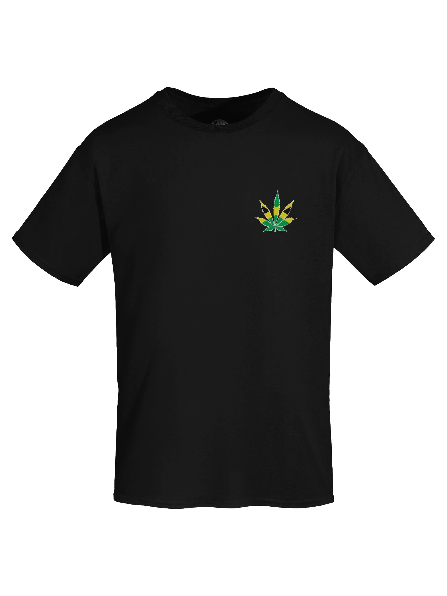 Jamaican Flag Cannabis Graphic Tee product image (5)