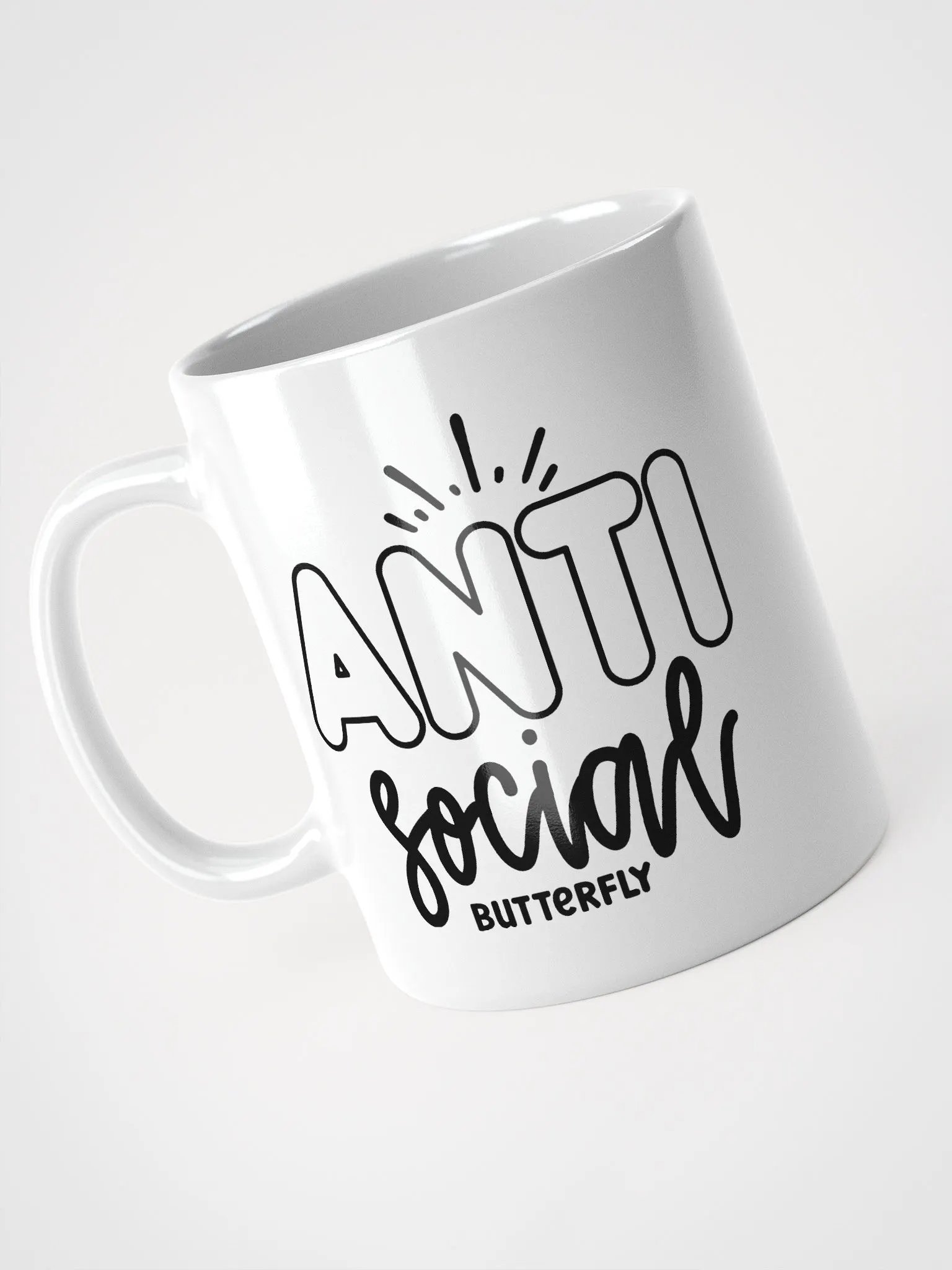 Anti Social Butterfly Mug product image (3)