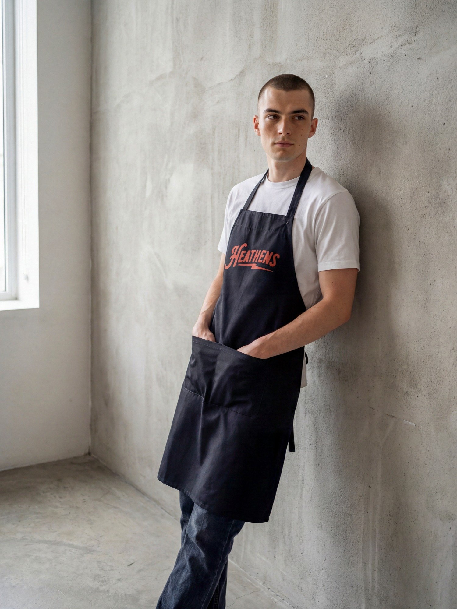 Heathens Scarlet Logo Organic Cotton Apron product image (2)