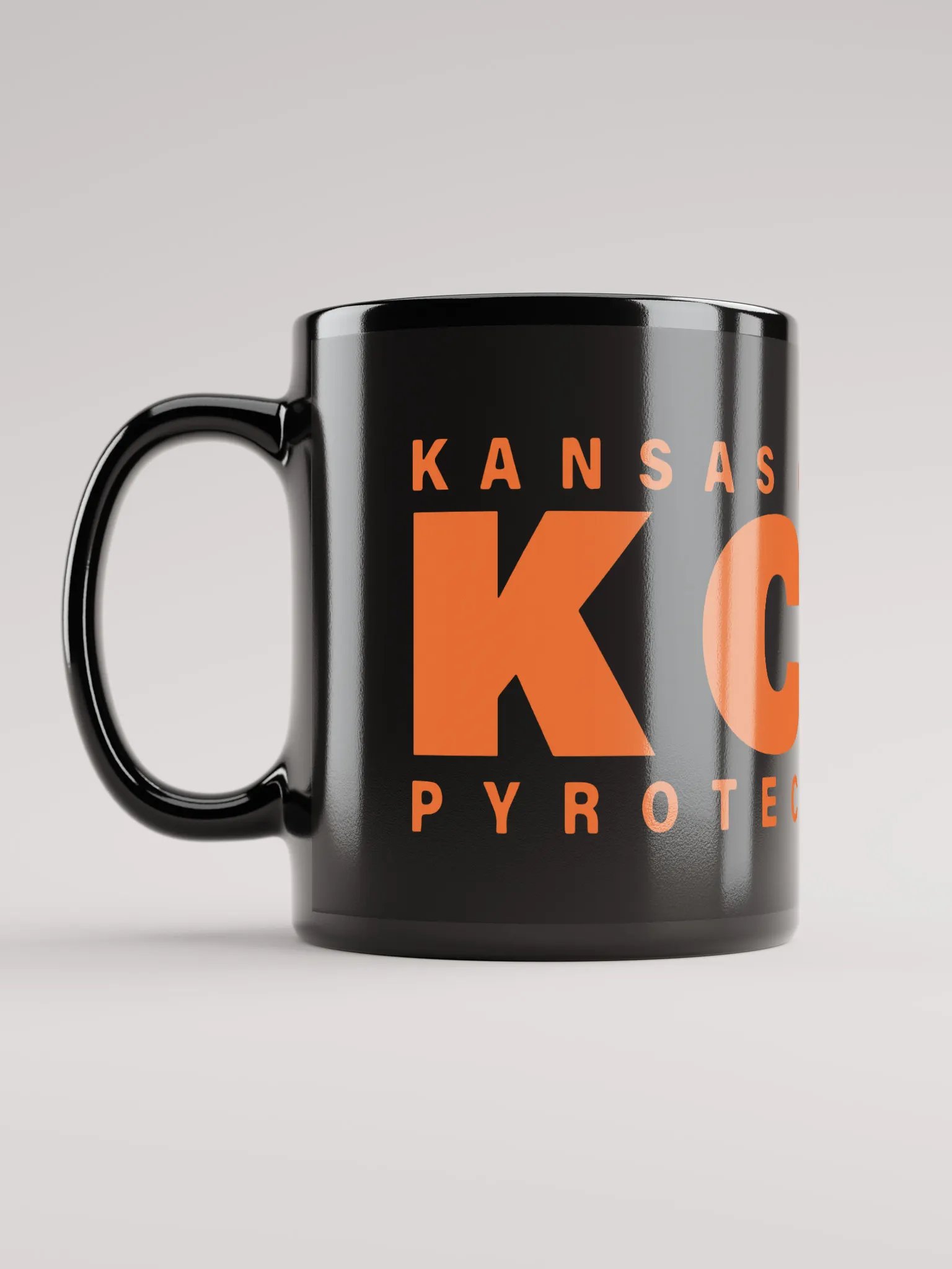 Black Coffee Mug - Orange KCAP product image (6)