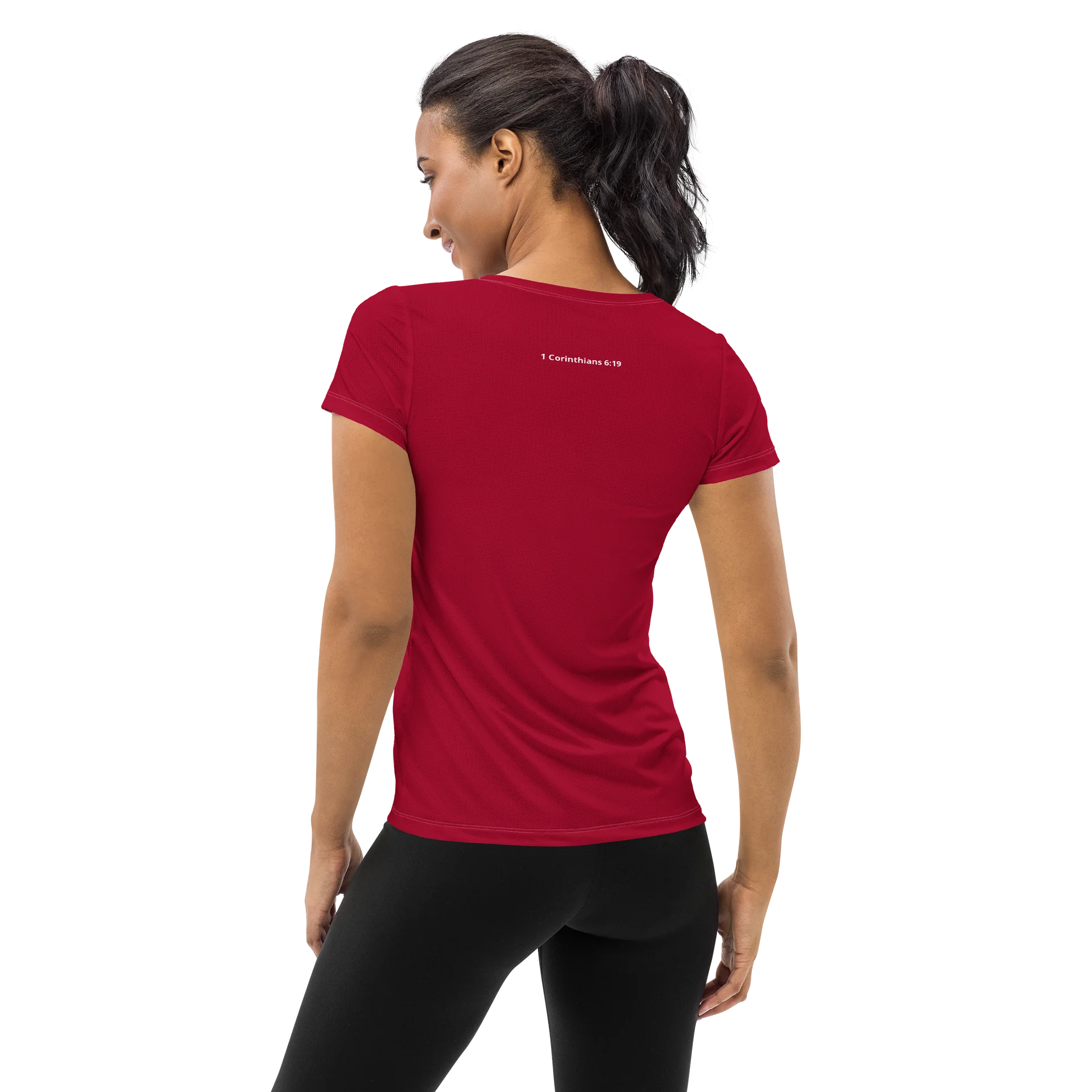 His House Womens Performance T-Shirt - Red product image (2)