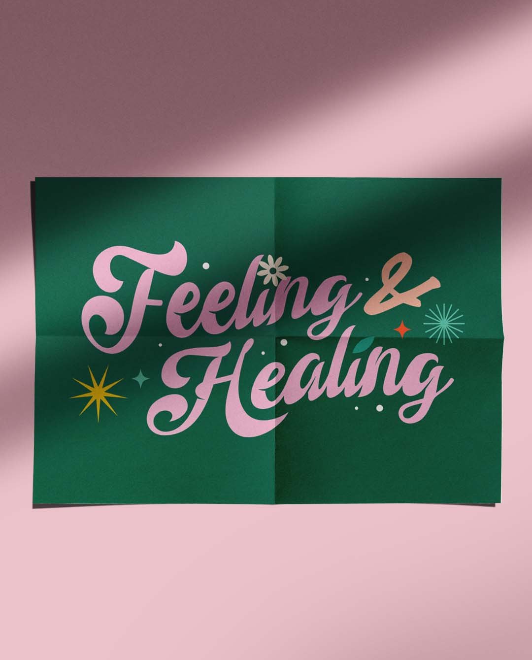Feeling & Healing Quote Affirmation Printable Wall Art Decor - Instant Download product image (3)
