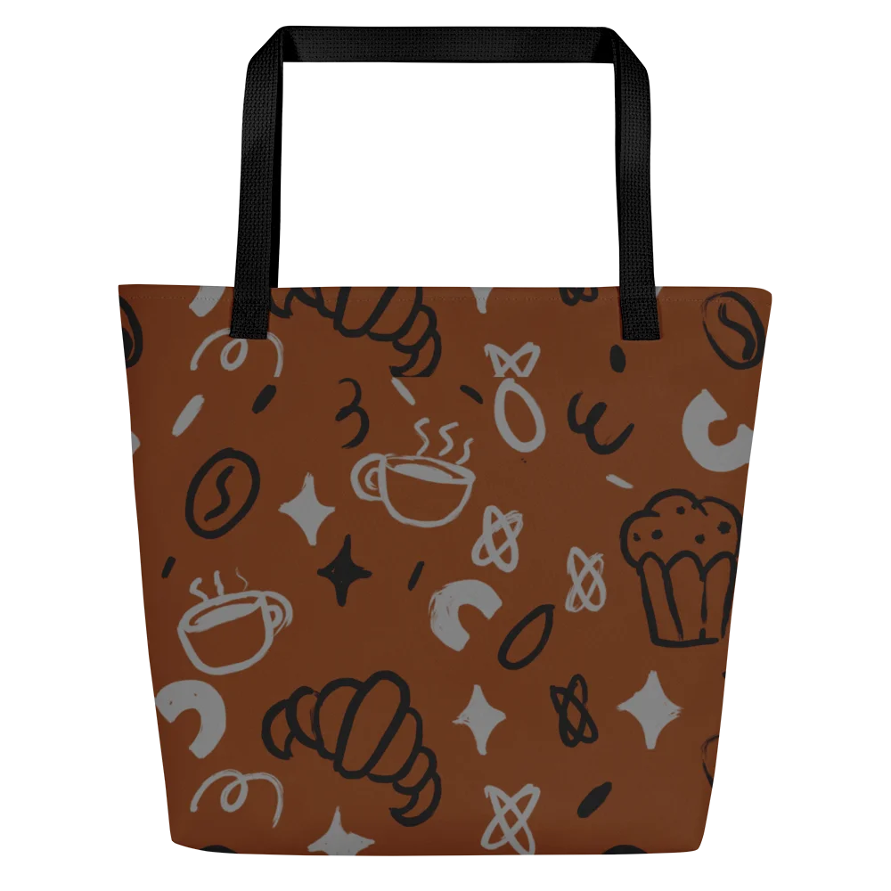 Coffee & Bakery Doodle Tote product image (2)