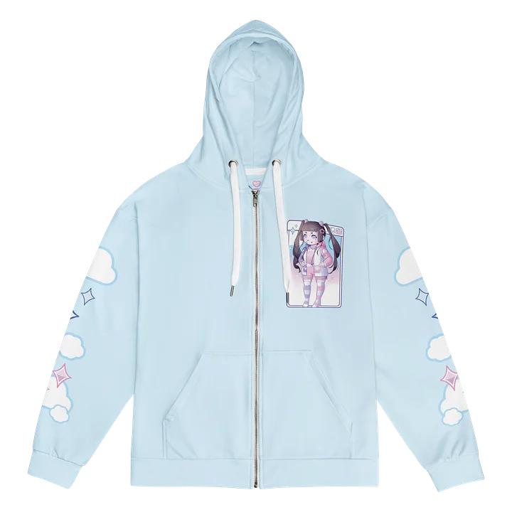 DeviCat Chibi 2026 Zip Hoodie product image (1)