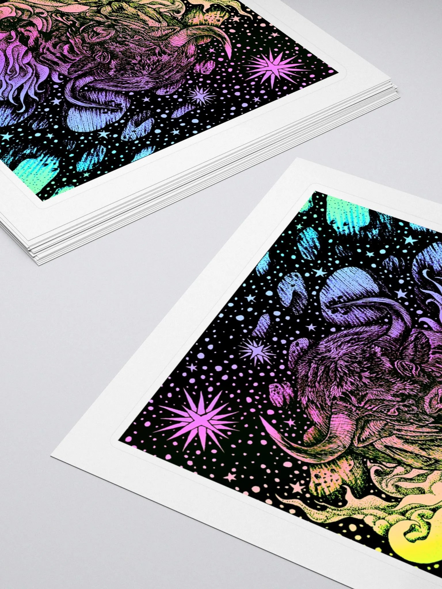 Limited Edition Taurus Zodiac Kiss Cut Stickers product image (4)