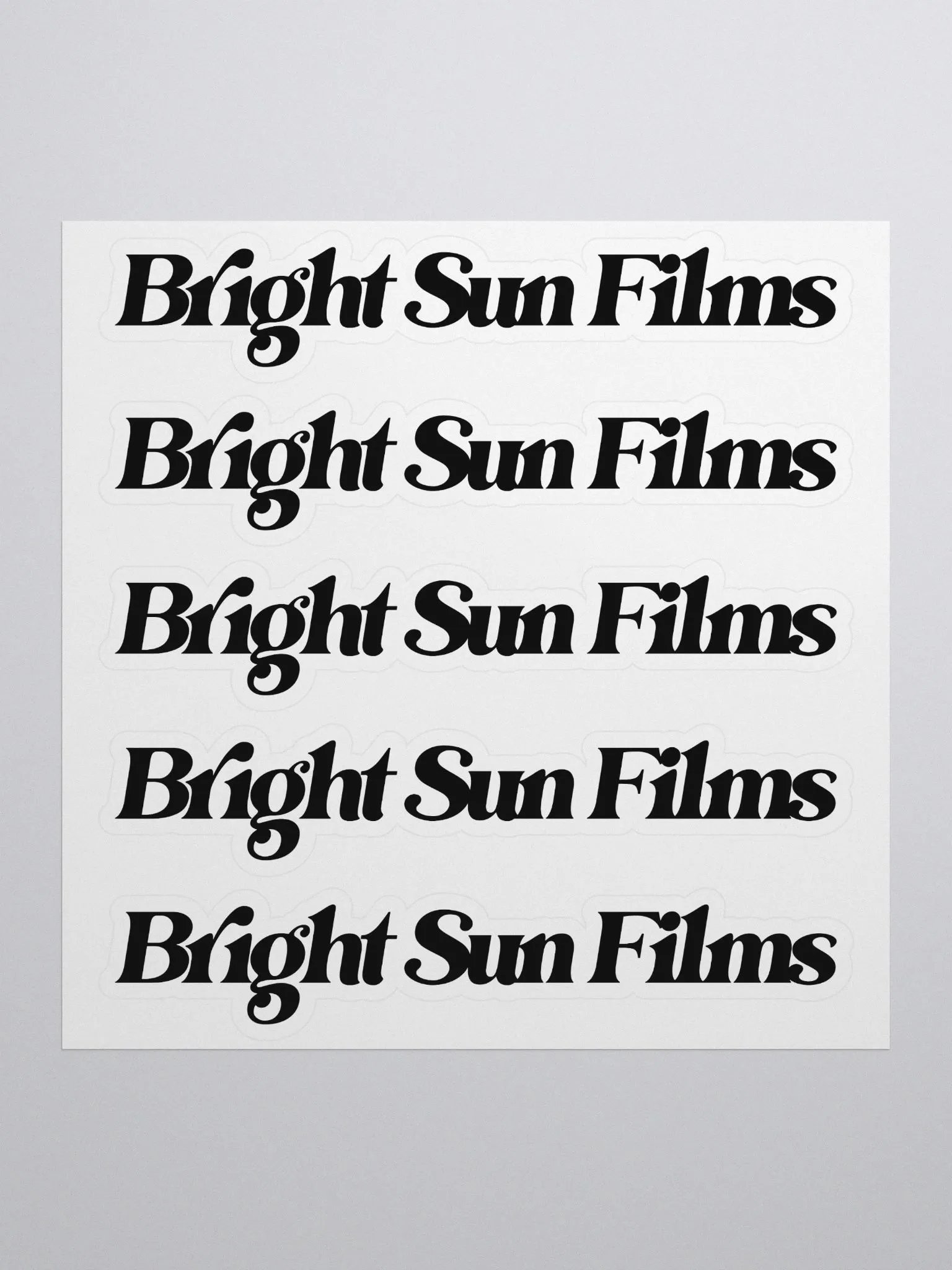 Vintage Logo Sticker Sheet product image (2)