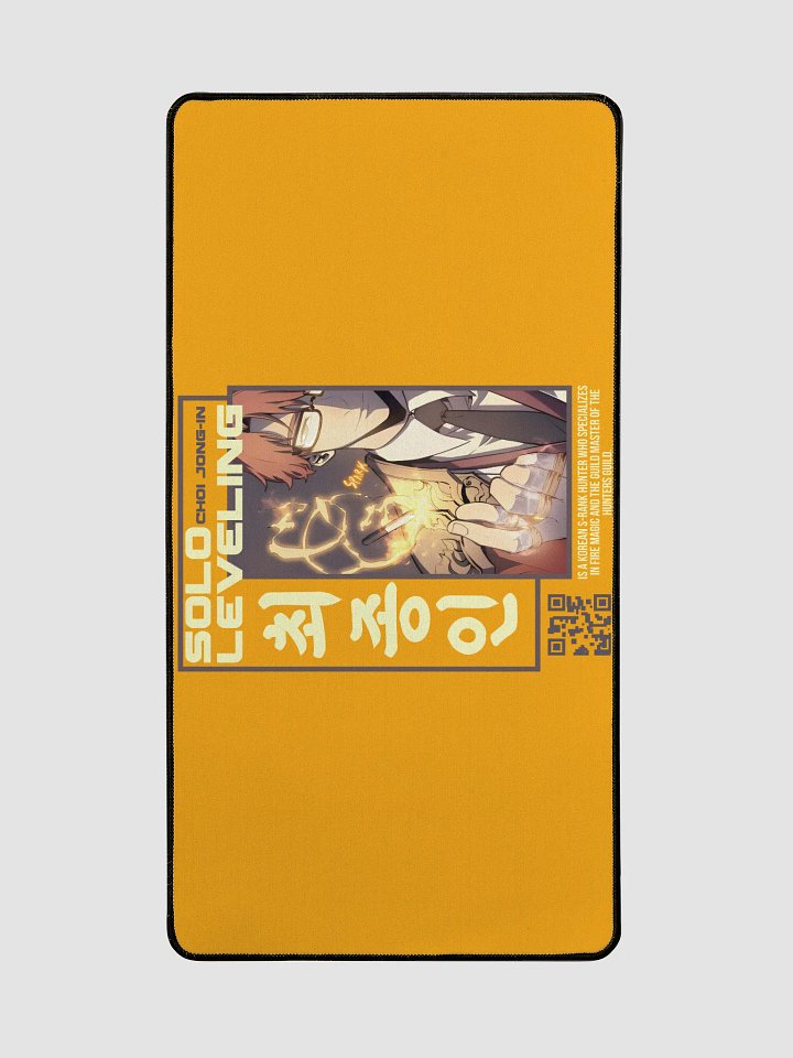 Choi Jong-In - Master of Fire Solo Leveling Desk Mat product image (2)