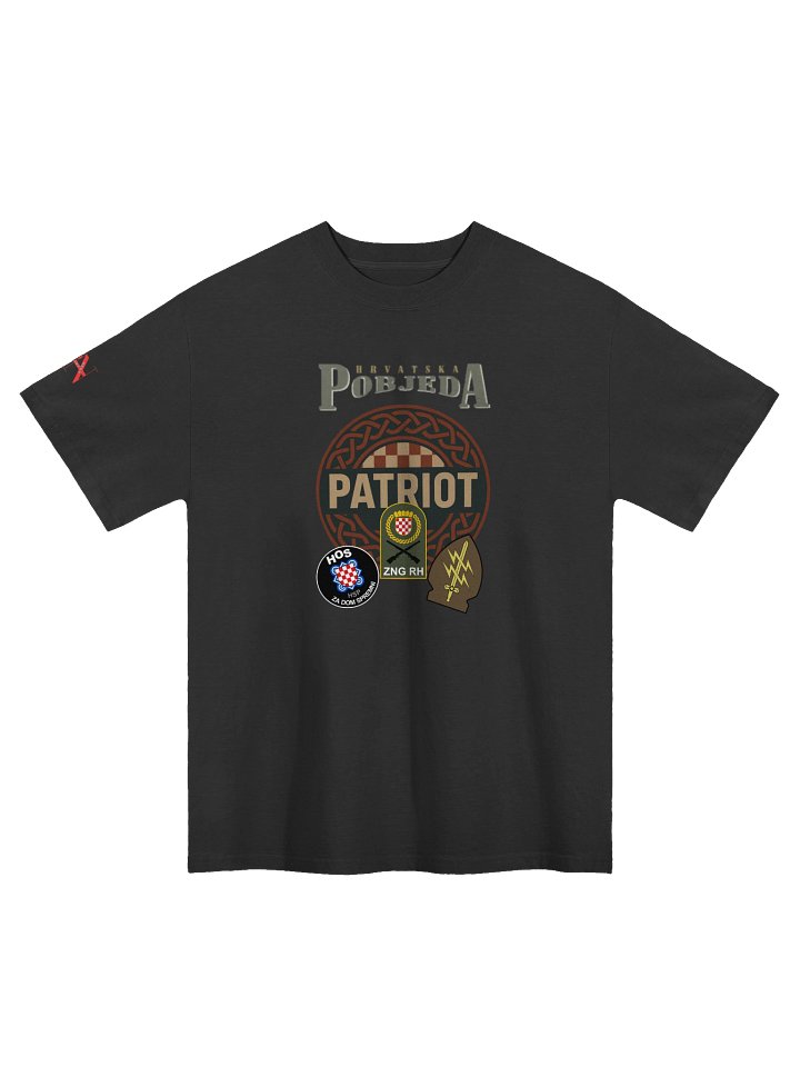 PATRIOT NEDO Stylized Logo Faded T-Shirt product image (1)