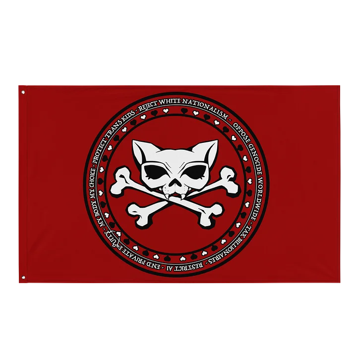 Red My Politics v2 Flag product image (1)