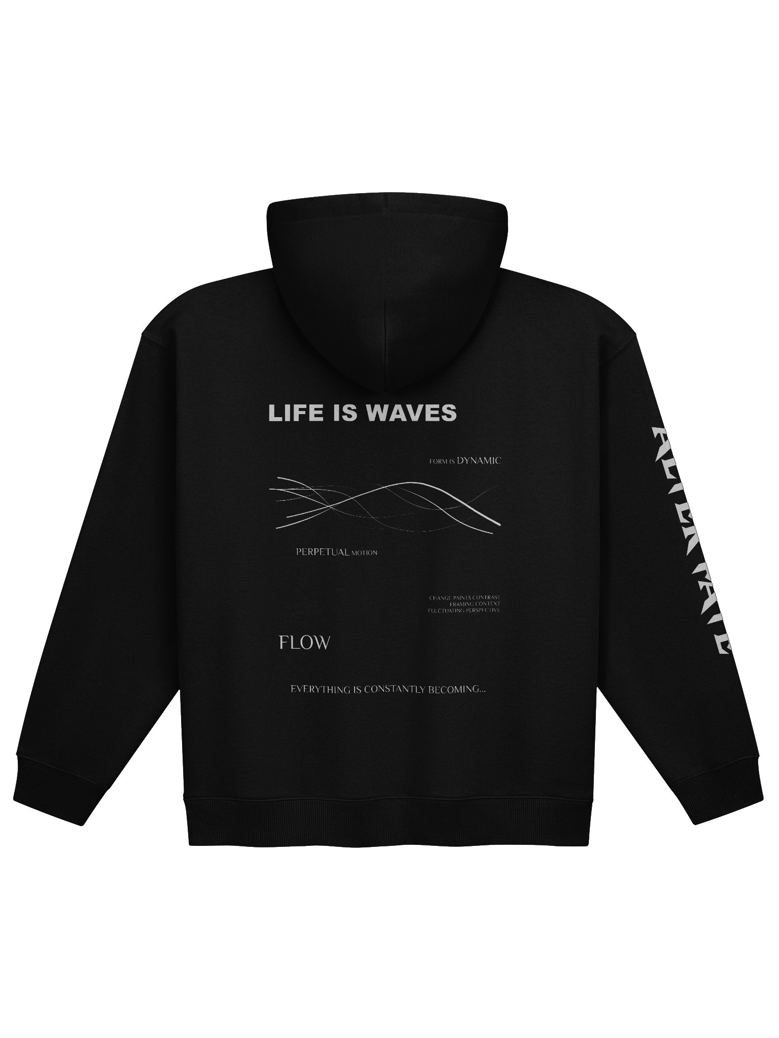 LIFE IS WAVES //hoodie product image (3)