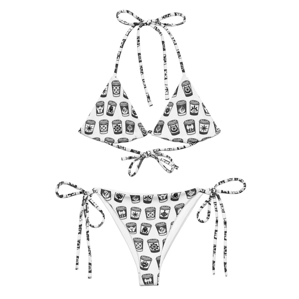 D&D Coffee Cup String Bikini Set product image (3)