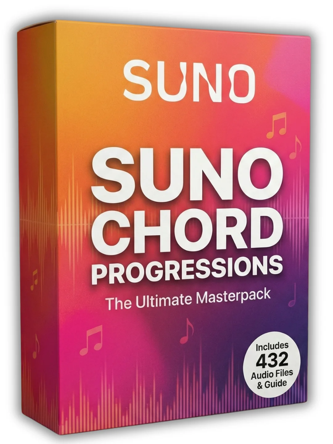 SUNO Chord Progressions (432 Masterpack) product image (1)