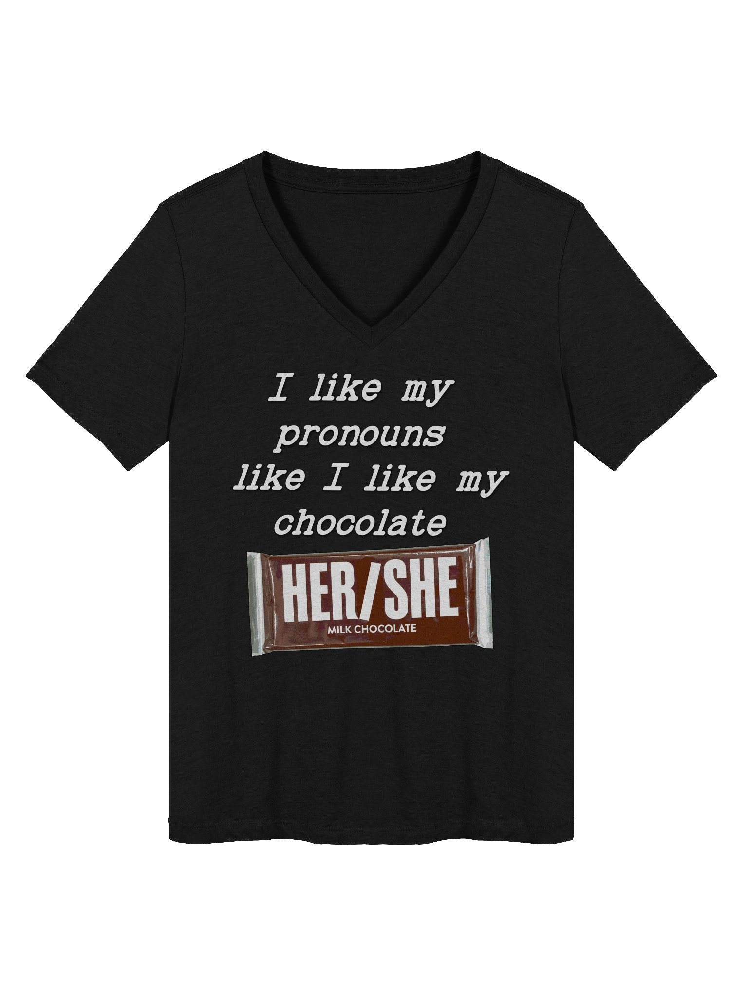 Her/She V Neck product image (89)