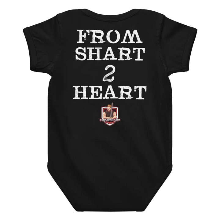 Texas Heart Shot Baby Bodysuit product image (6)