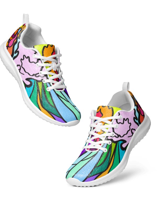 Vibrant Fusion Men's Sneakers - Wave at Sunset product image (8)