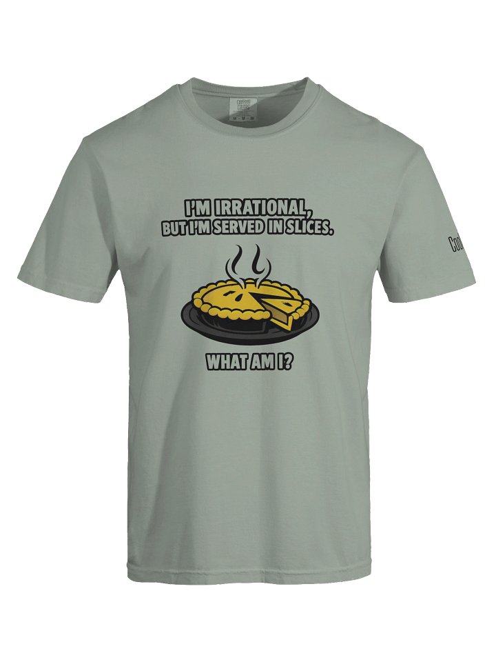 Irrationally Delicious – Pi Riddle T-Shirt product image (1)