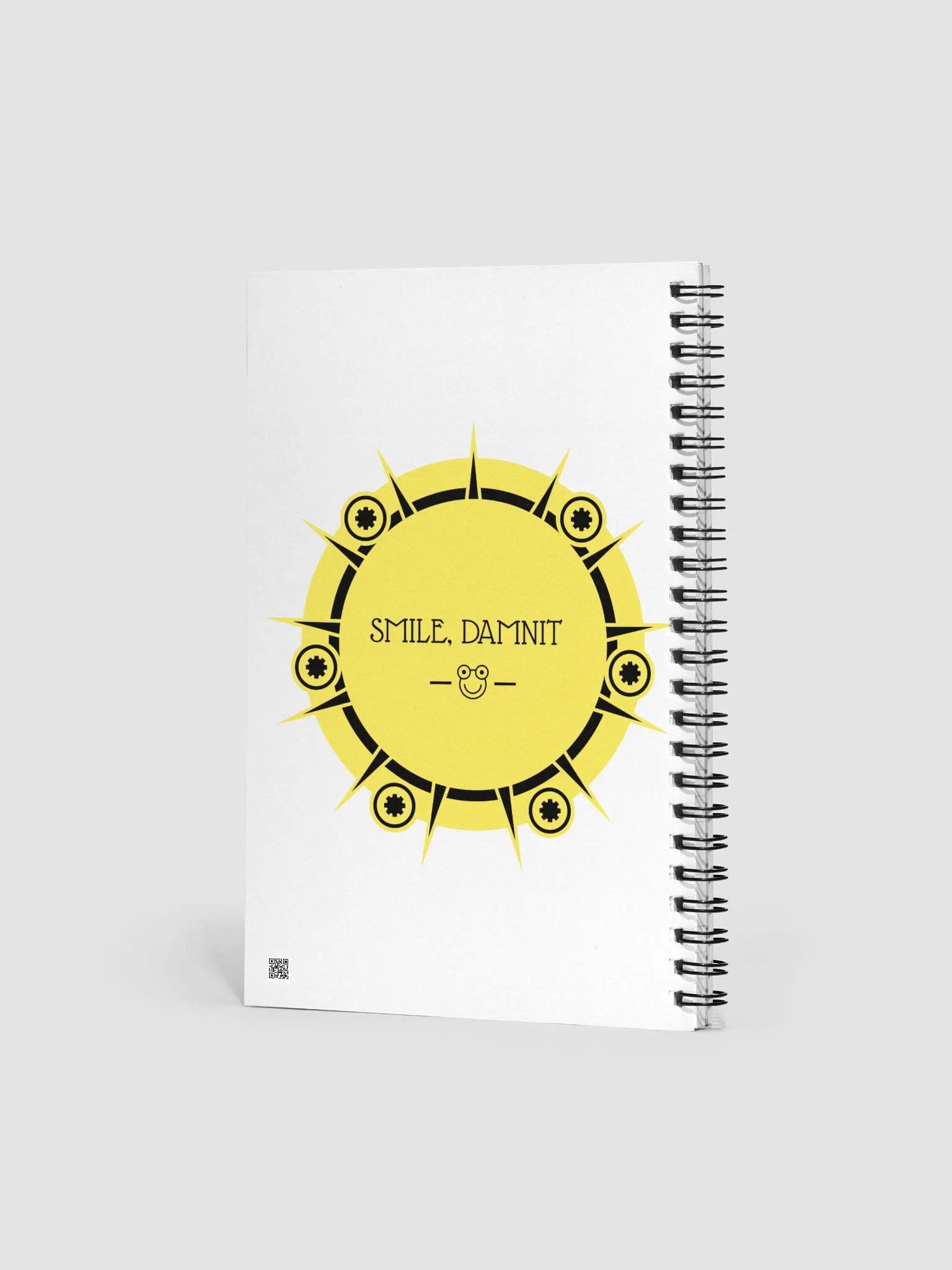 SMILE DAMNIT, Spiral Notebook product image (2)