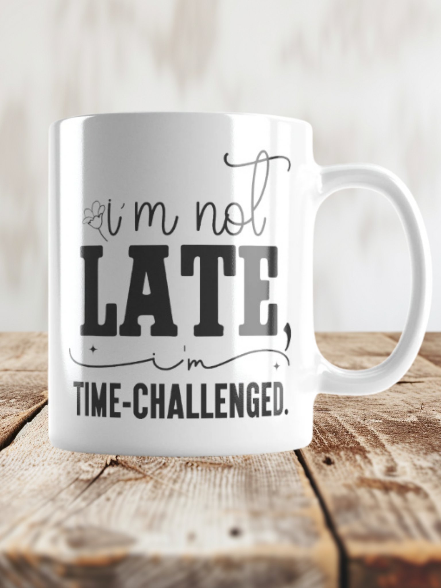 Time Challenged Mug product image (19)