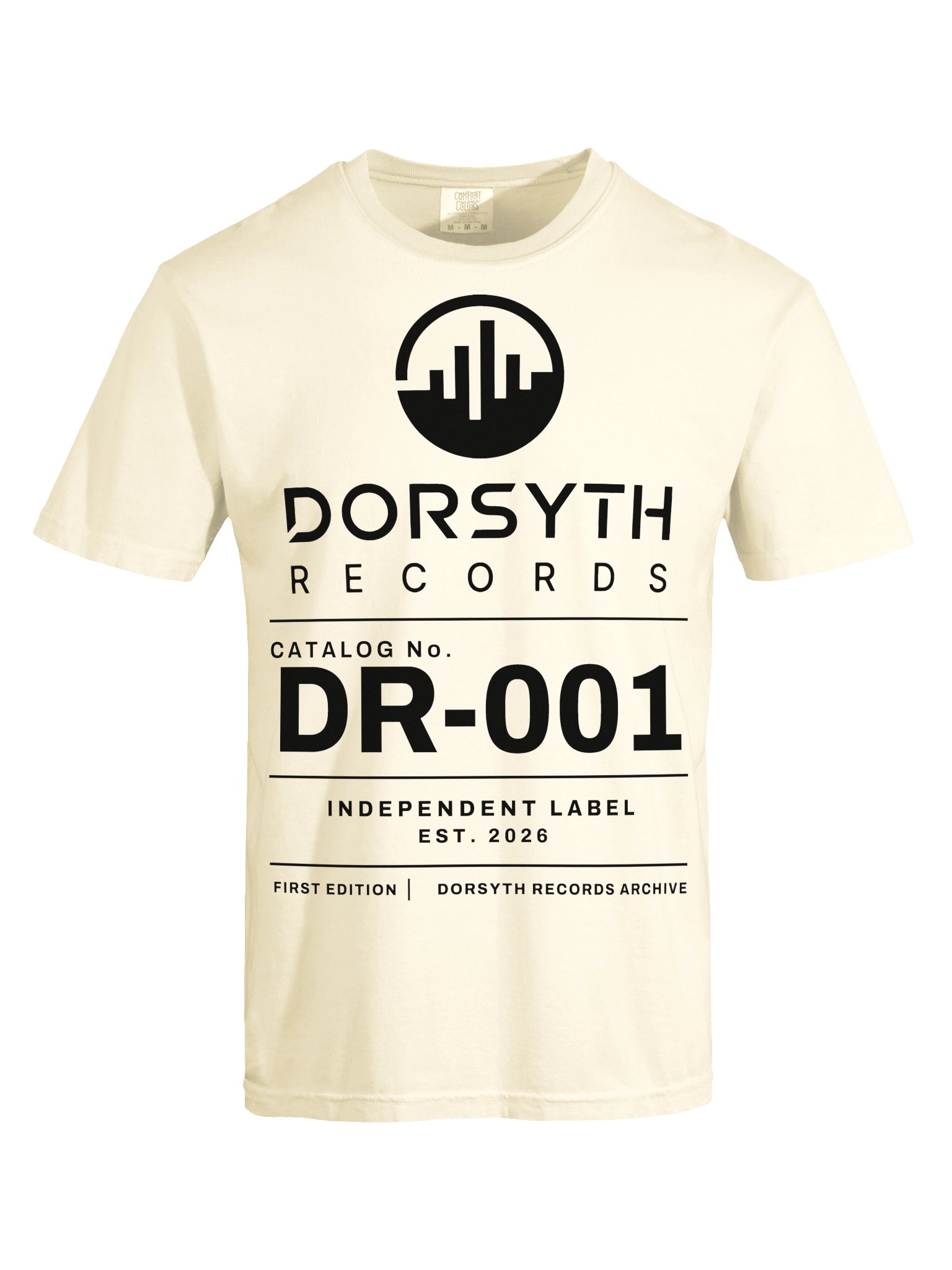 Dorsyth Records — Catalog Tee / 2026 Edition product image (9)