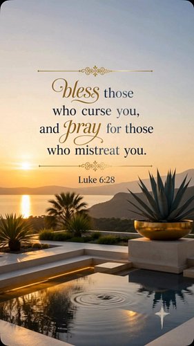 Luke 6:28 and more @beinspired.music 🤍

bless those who curse you, 
and pray for those who mistreat you.
‭Luke 6:28‬

#praywi...