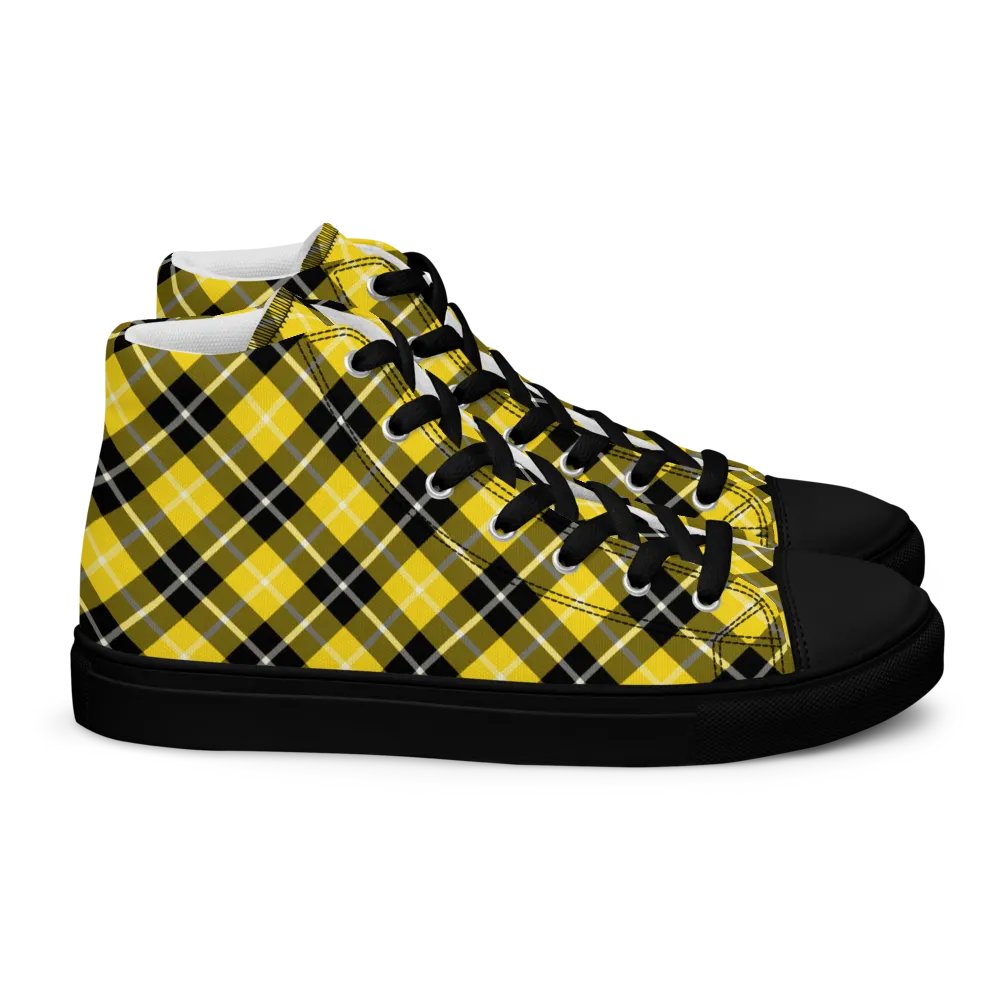 Barclay Tartan Men's High Top Shoes product image (3)