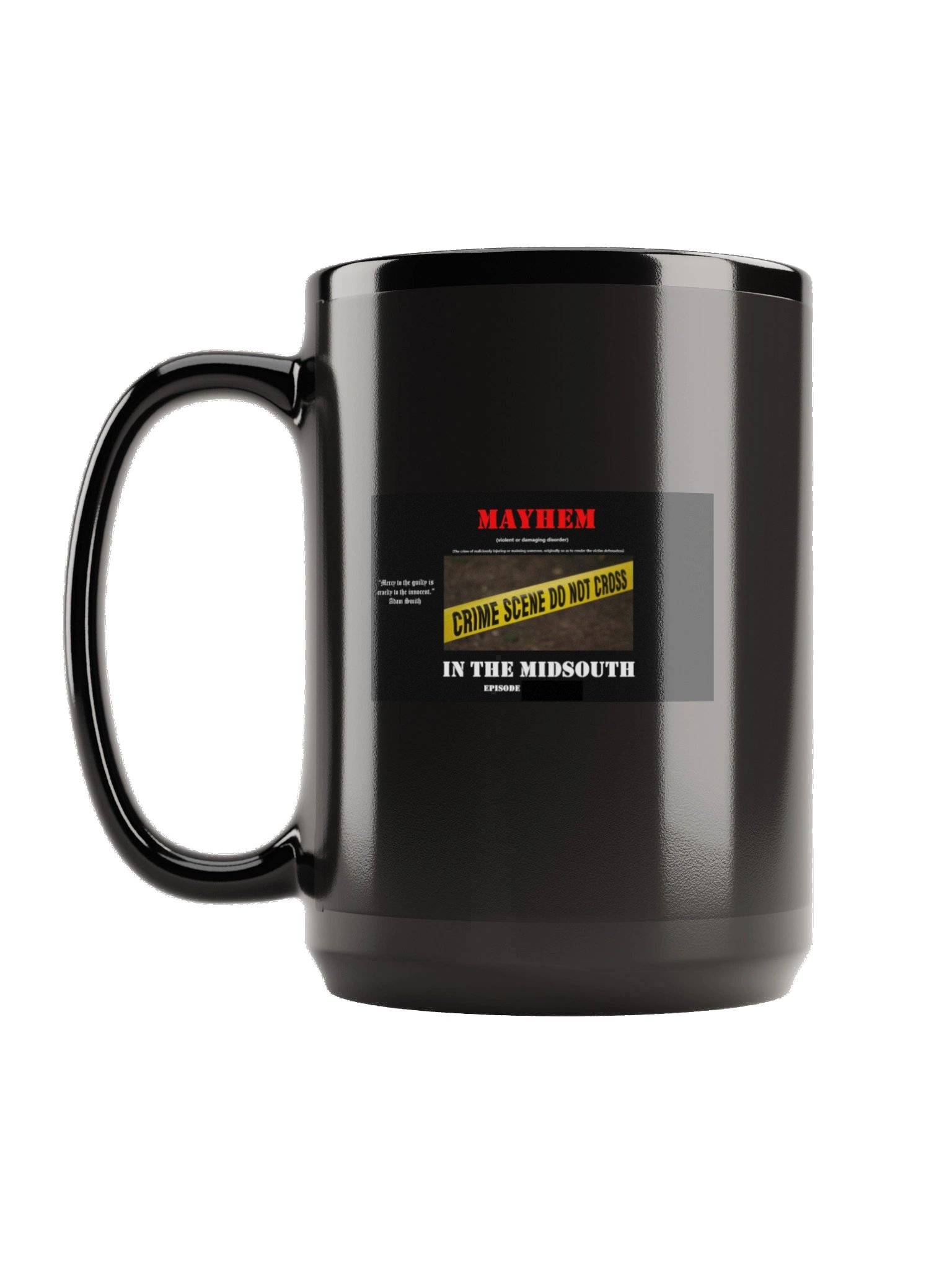 Mayhem Black Mug product image (1)