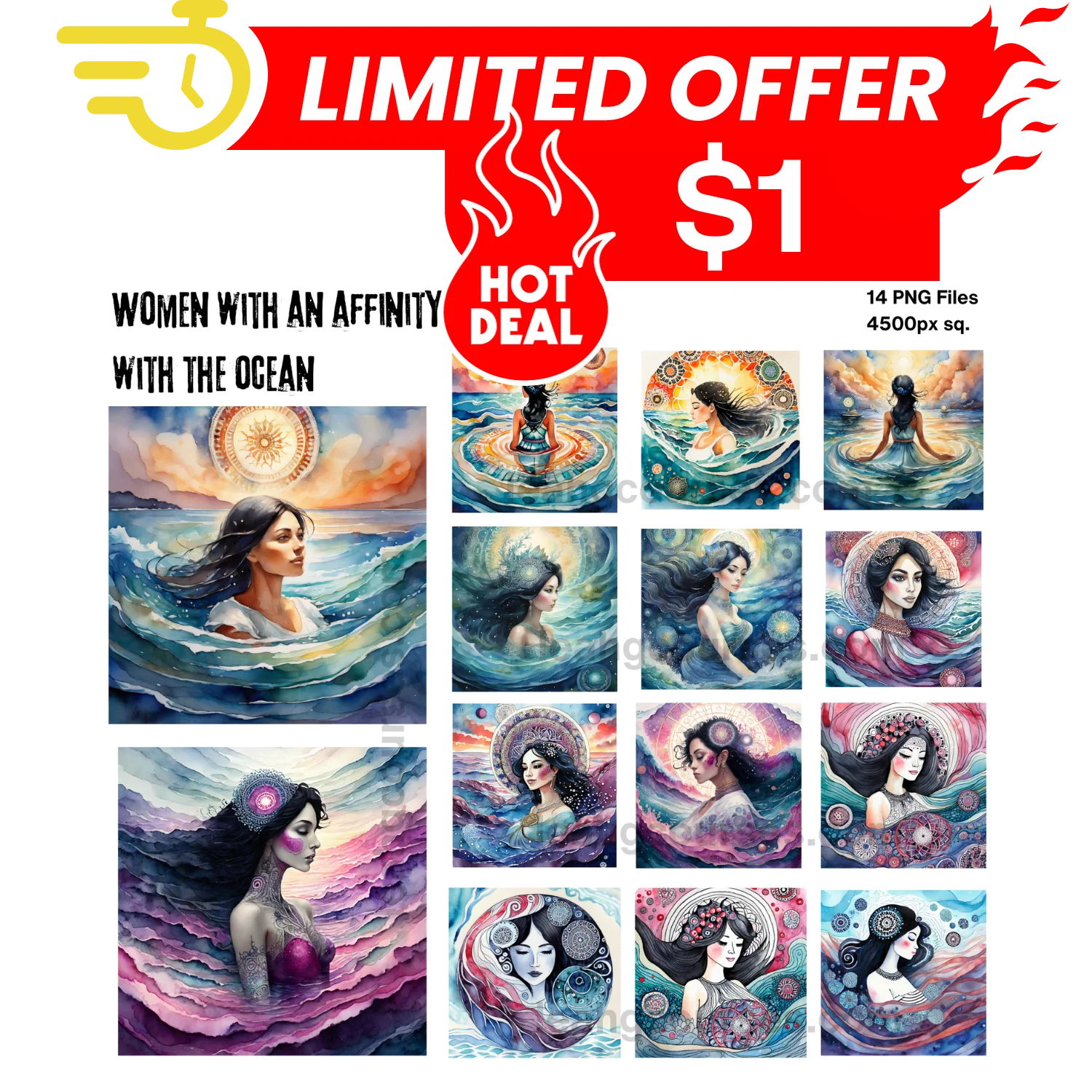 Sea Witch - Art Bundle product image (1)