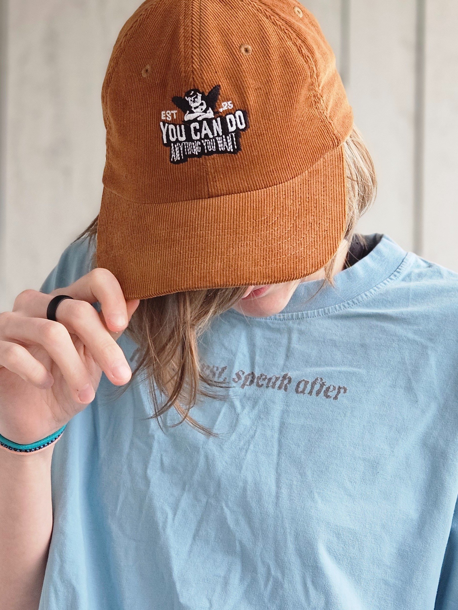 'YCDAYW' Corduroy Dad Hat product image (6)