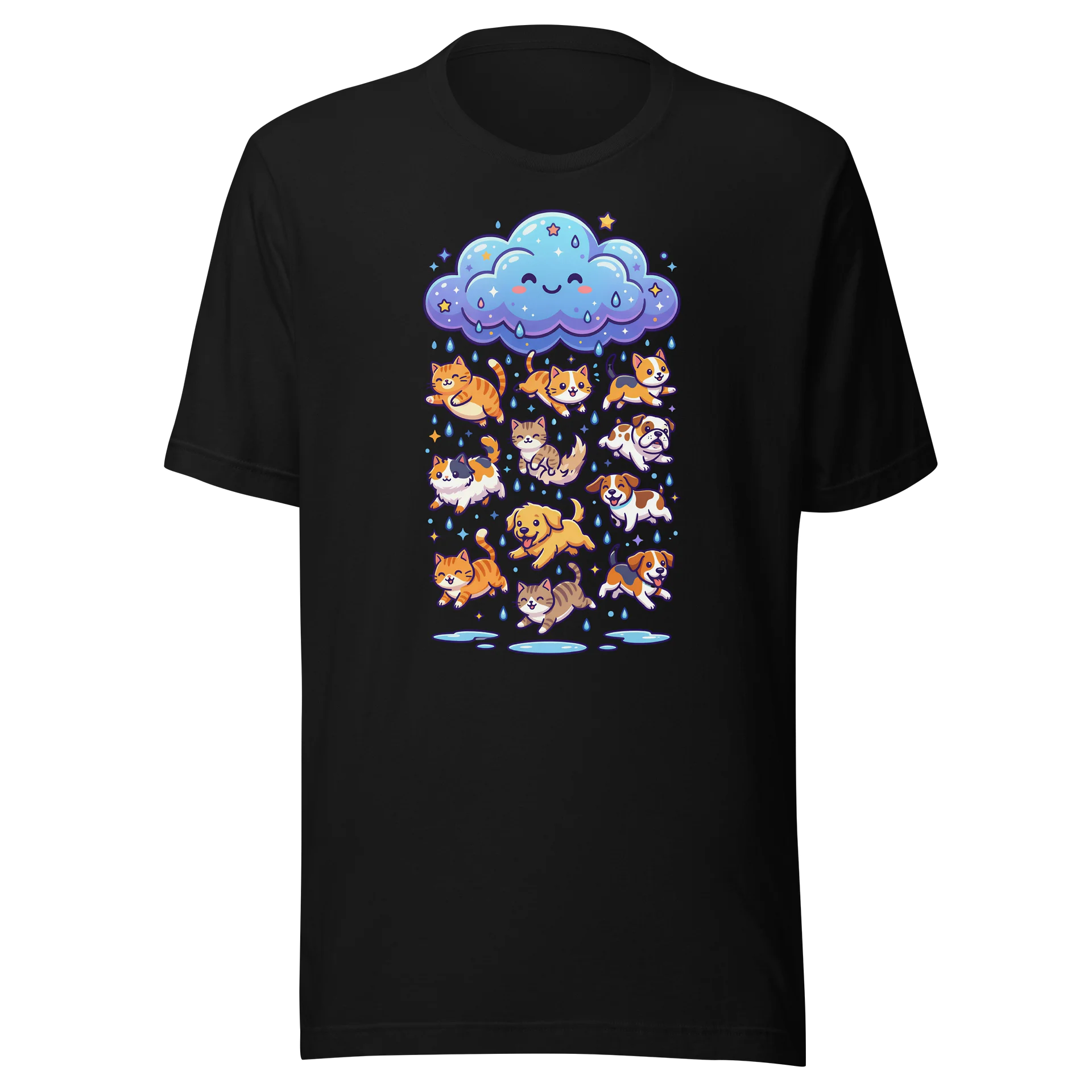 Women's Raining Cats And Dogs Tshirt product image (1)