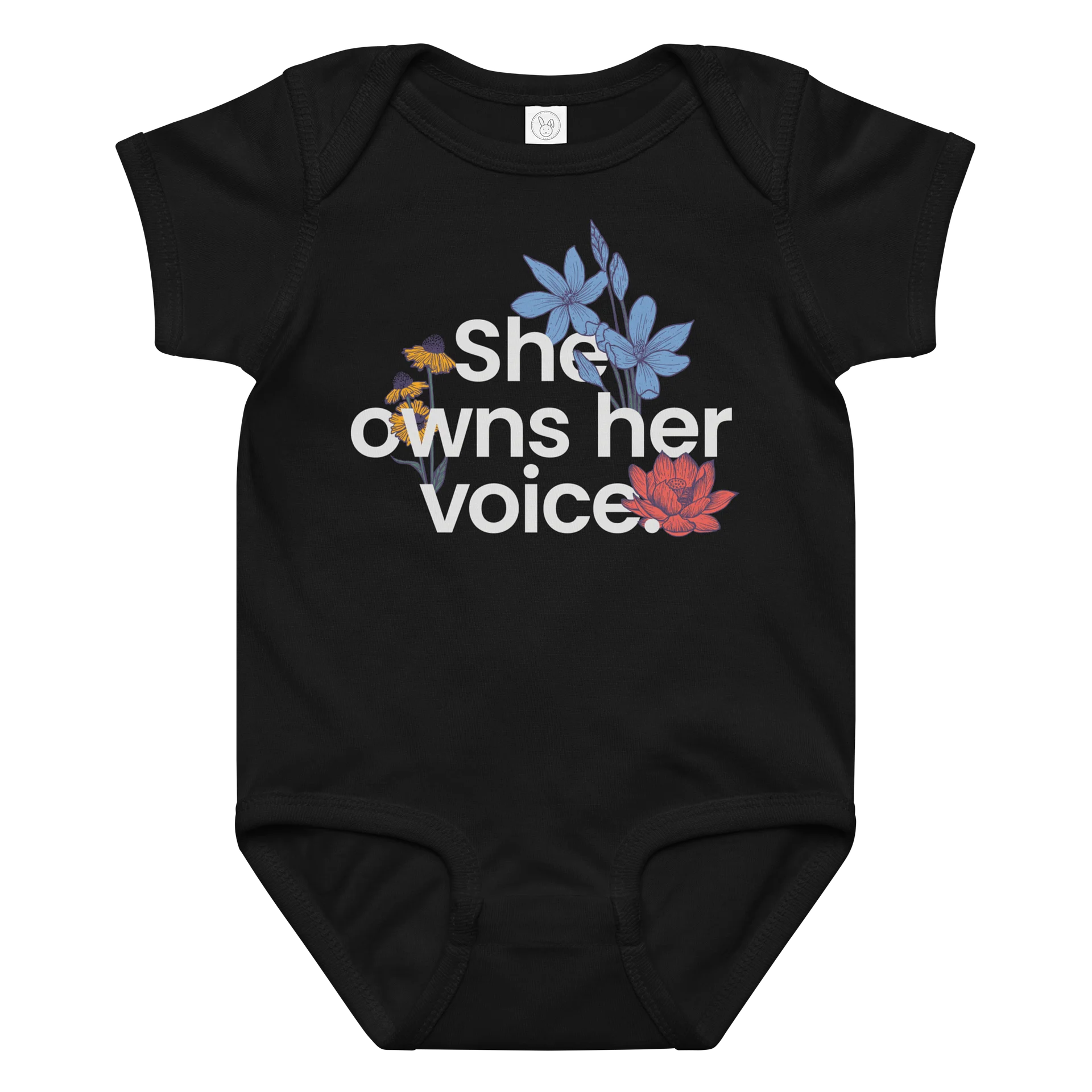 She Owns Baby Bodysuit product image (1)