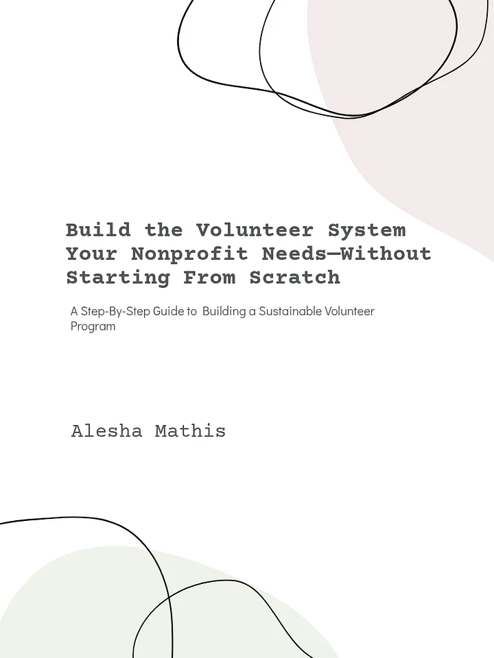 Volunteer Management Standard Operating Procedure product image (1)