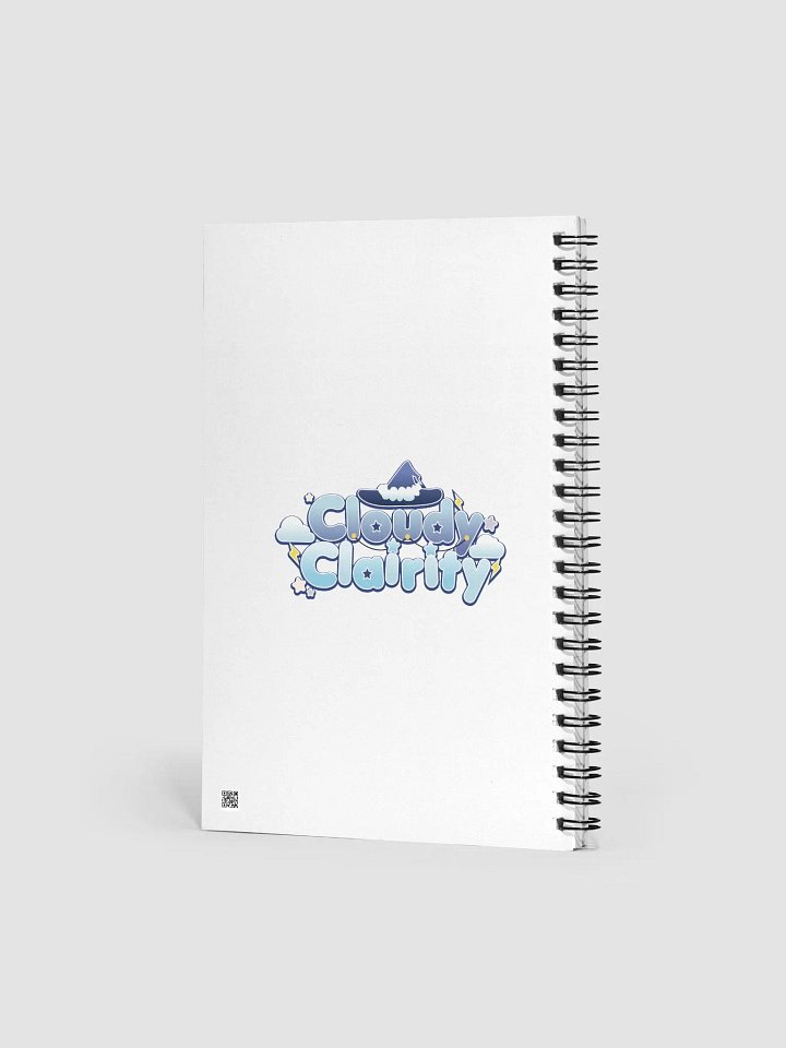 CloudyClairity 1.0 Spiral Notebook product image (2)