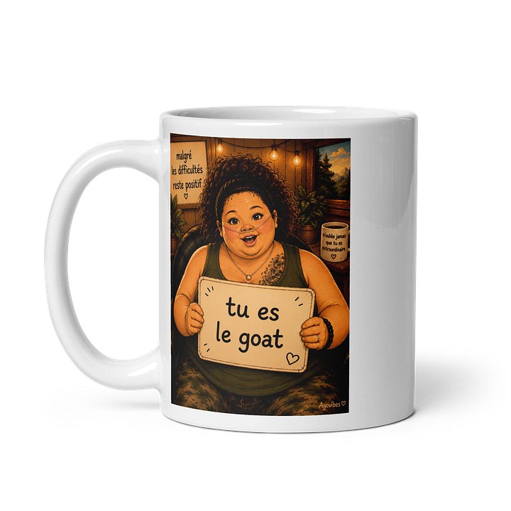 Mug tu es le goat product image (2)