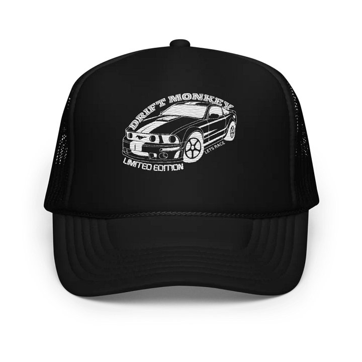 Drift Monkey Lets Race Trucker Hat product image (1)