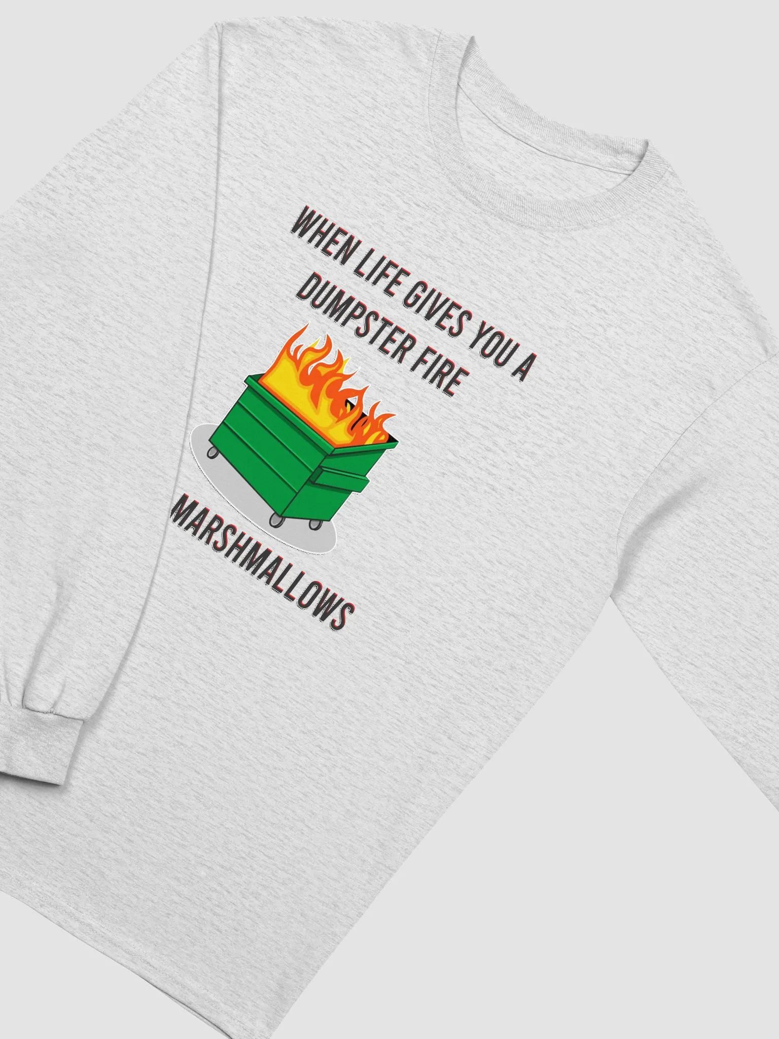 Dumpster Fire - Long Sleeve Tee product image (26)