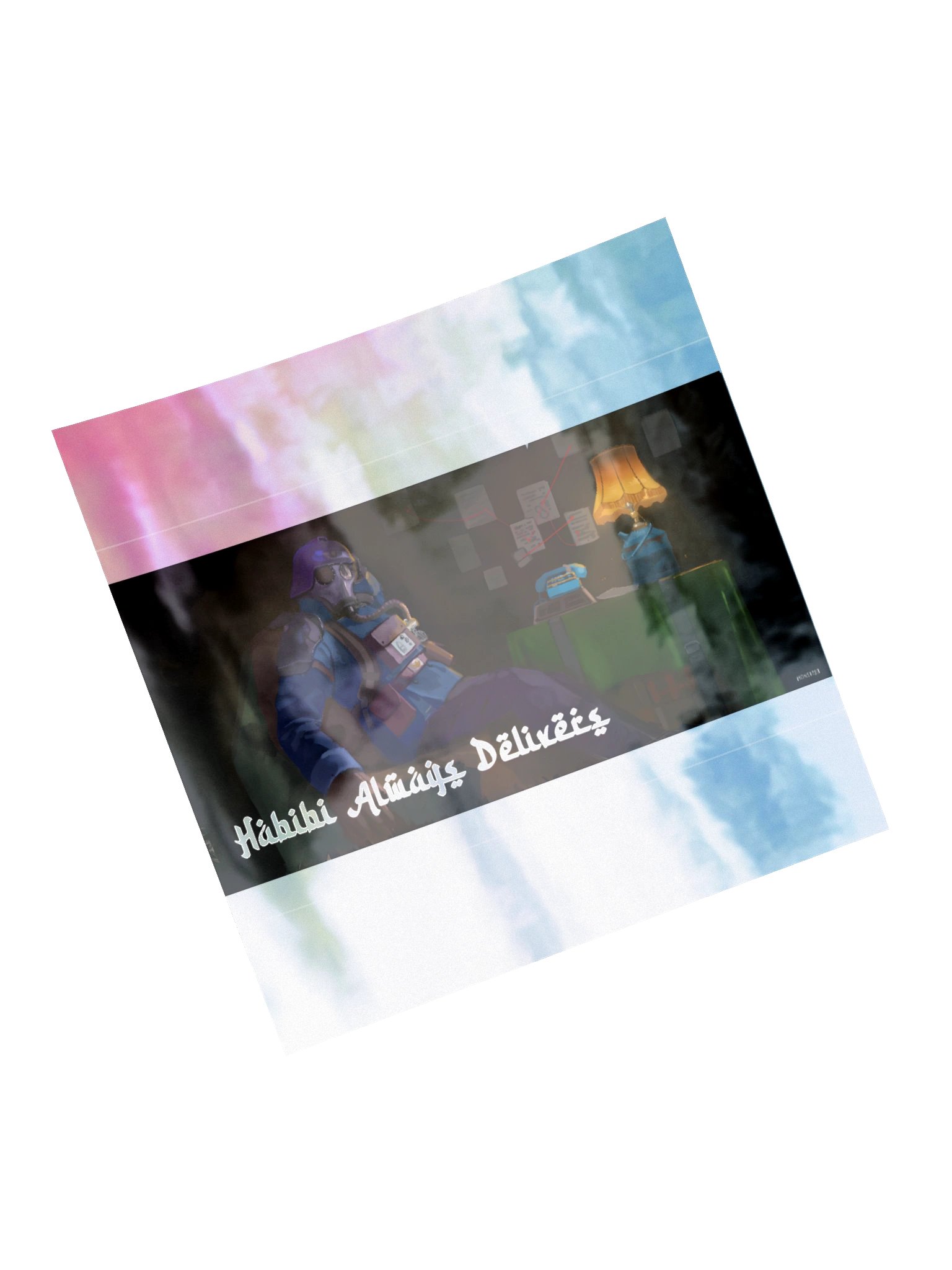 Habibi Always Delivers Holo Sticker | QuicksandGM