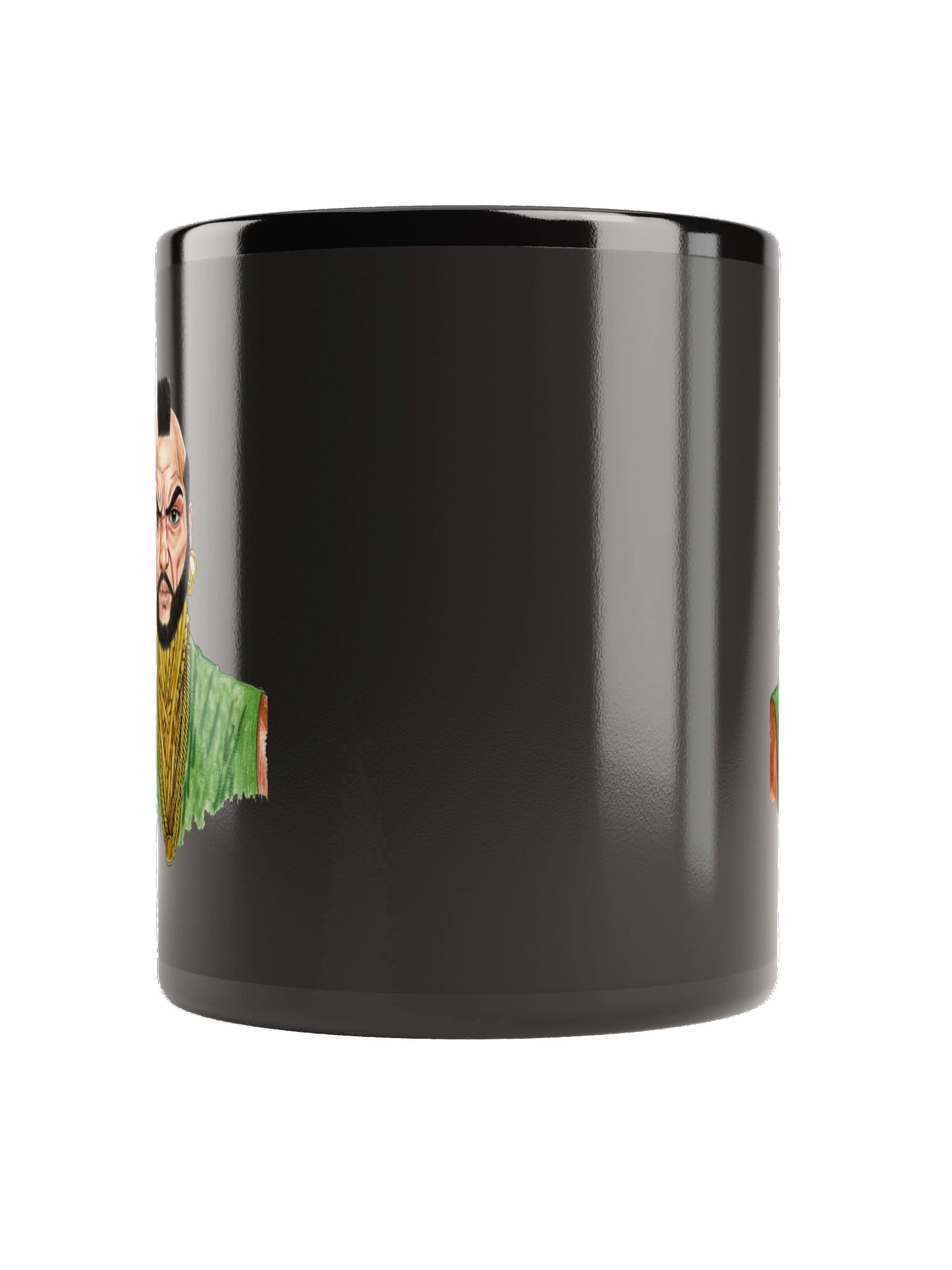 Gold Chains & Attitude — Character Portrait Mug product image (3)