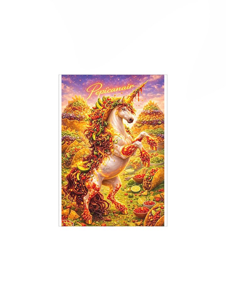 Pepicanair — Foodie Unicorn Poster product image (1)