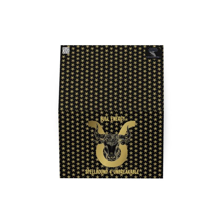 Taurus 2025, Bull Energy, Greeting Card product image (4)