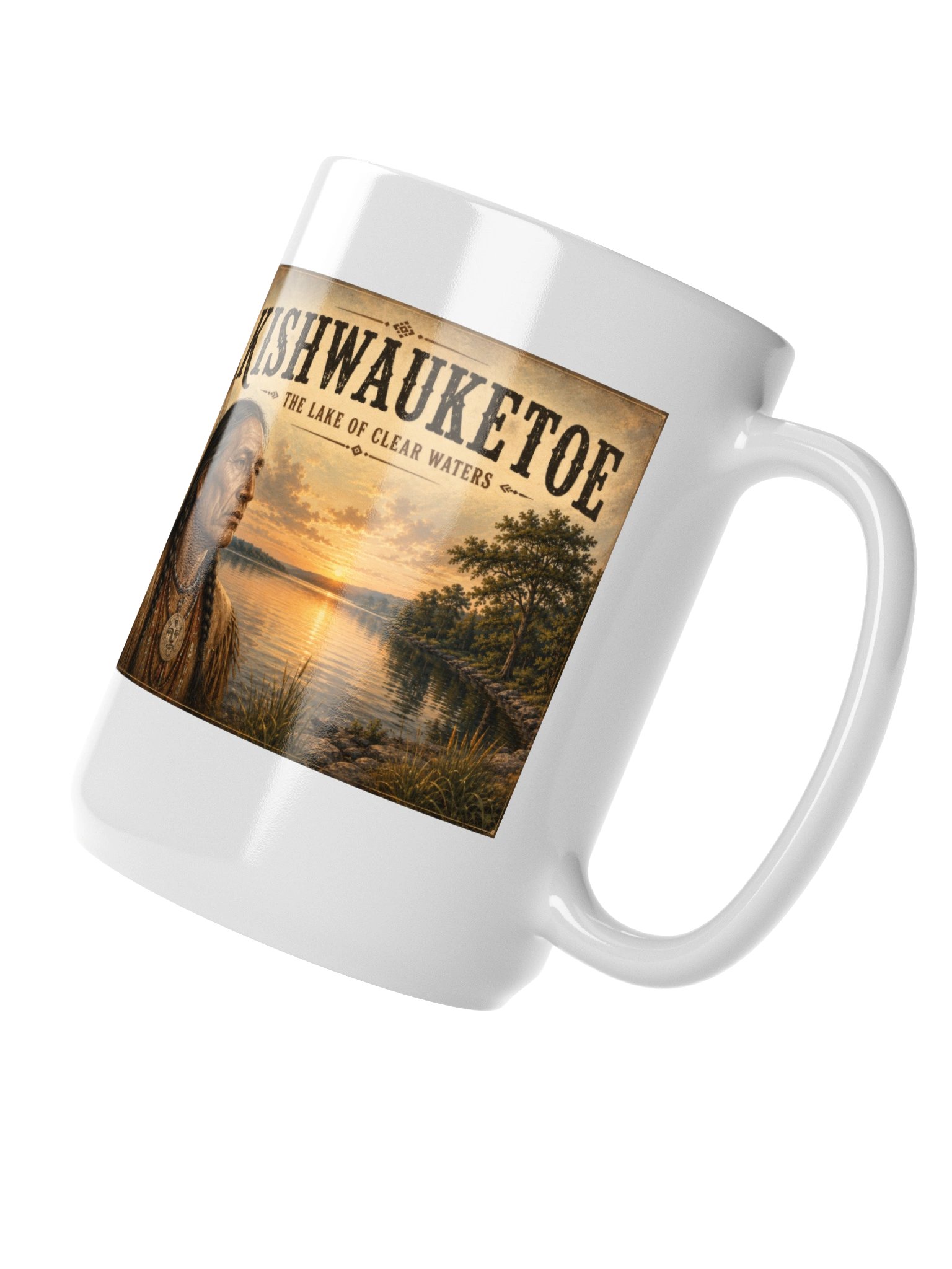 Kishwauketoe 15oz Mug product image (4)